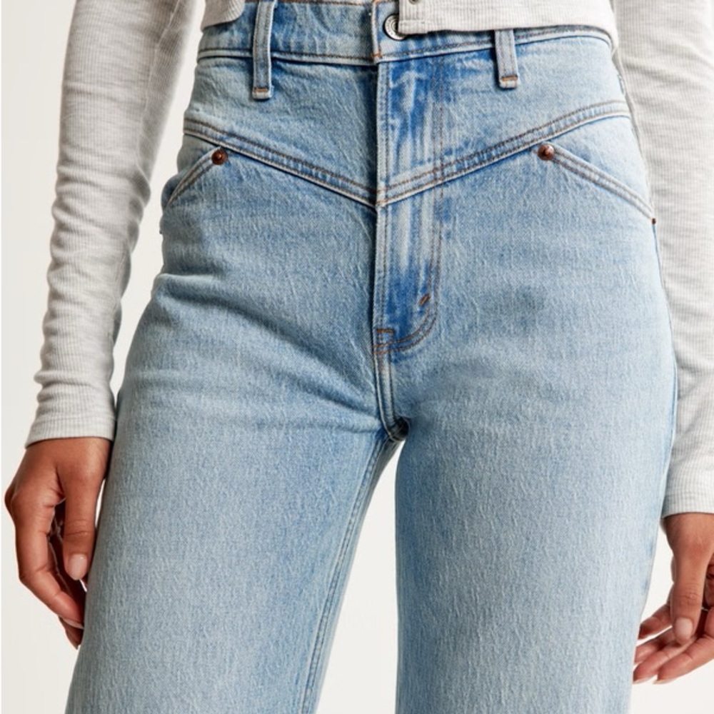 Abercrombie high rise 90s relaxed jeans